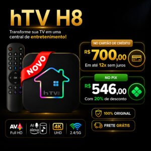 Aparelho Htv 8 Hd Wi-Fi 4K