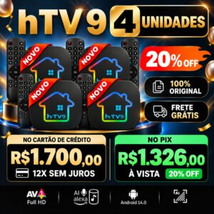 Quatro Unidades Htv 9