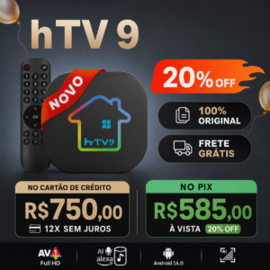 Receptor Htv 9 Dual Band Ultra HD Wi-Fi