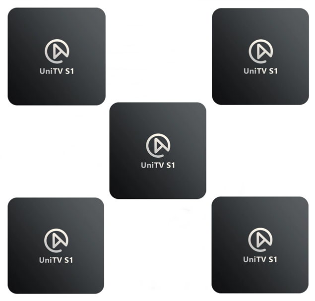 Kit Cinco Unidades Unitv S1